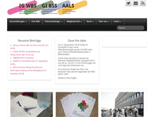 Tablet Screenshot of igwbs.ch